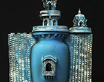Oriental Windows in Blue