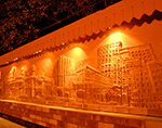 From Layallpur to Faisalabad (Tarracotta Relief)